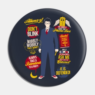 10th Quotes Pin