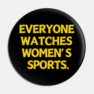 Women's Sports Pin