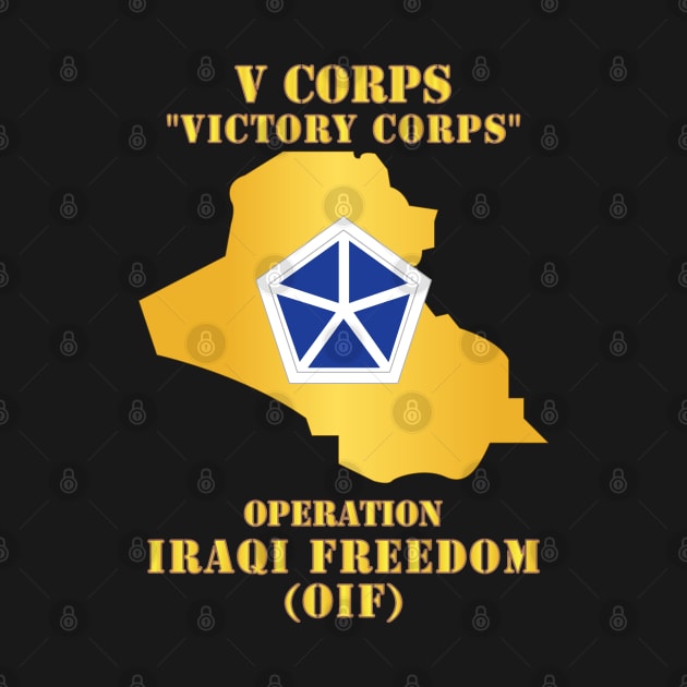 V Corps - OIF w Map by twix123844