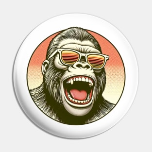 laughing gorilla Pin