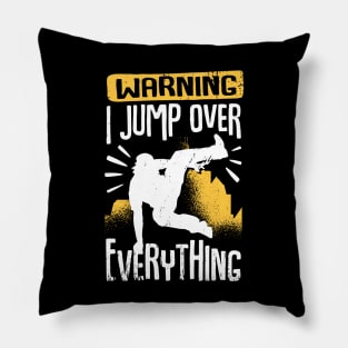 Funny Freerunning Freerunner Parkour Traceur Gift Pillow