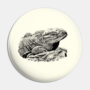 Iguana Pin