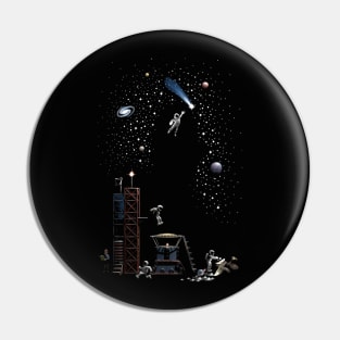 Astronot Pin