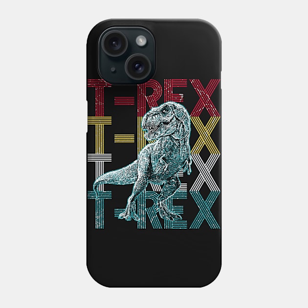 T-Rex Dinosaur Phone Case by Mila46