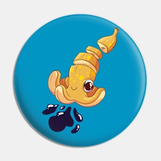 Cute Bananasquid Pin