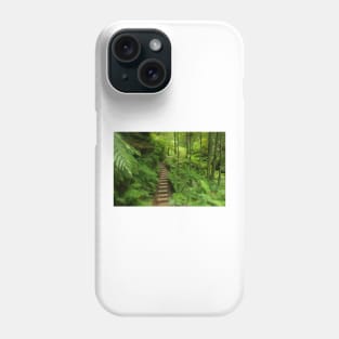 Pathway of ferns Phone Case