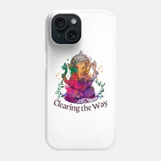 Clearing the Way Ganesha Phone Case