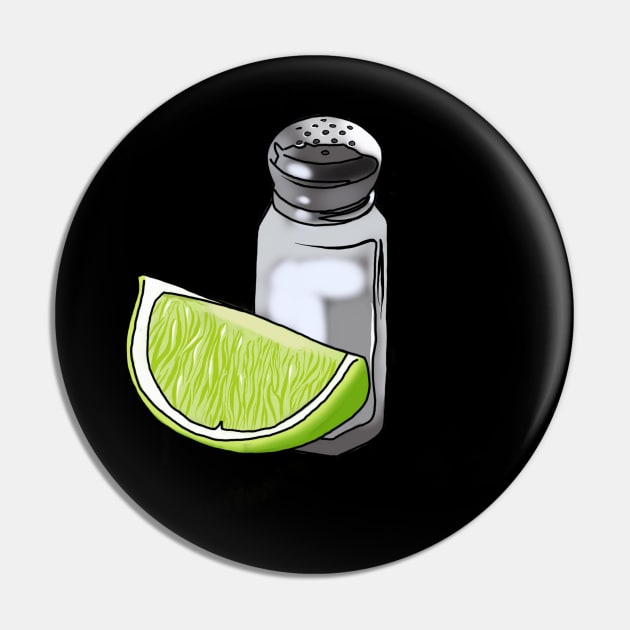 Tequila, Lime & Salt Pin by TequilaBlockingbird