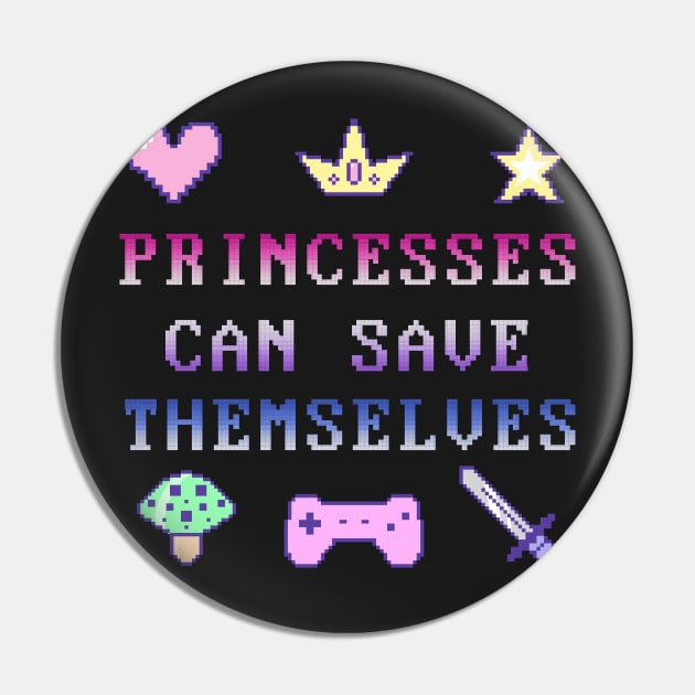 Independant Princess (pastel) Pin by Luna-Cooper