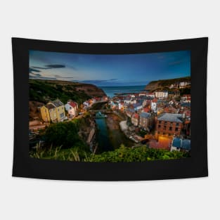 Dusk at Staithes Tapestry