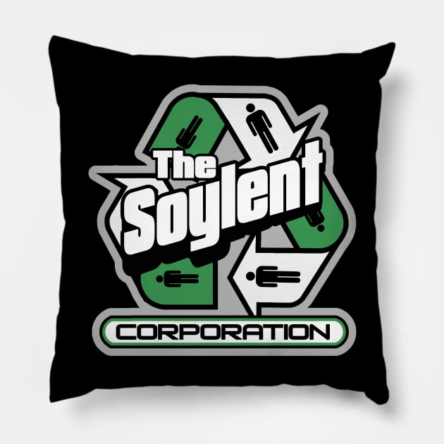 Soylent Green Pillow by NineBlack