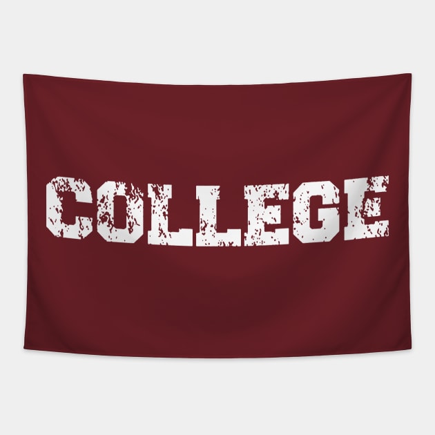 COLLEGE Tapestry by doogwest