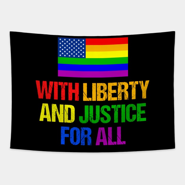 LGBT American Equal Rights Tapestry by epiclovedesigns