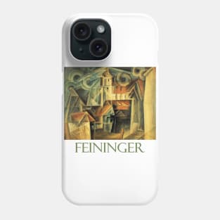 The Cathedral (1920) by Lyonel Feininger Phone Case