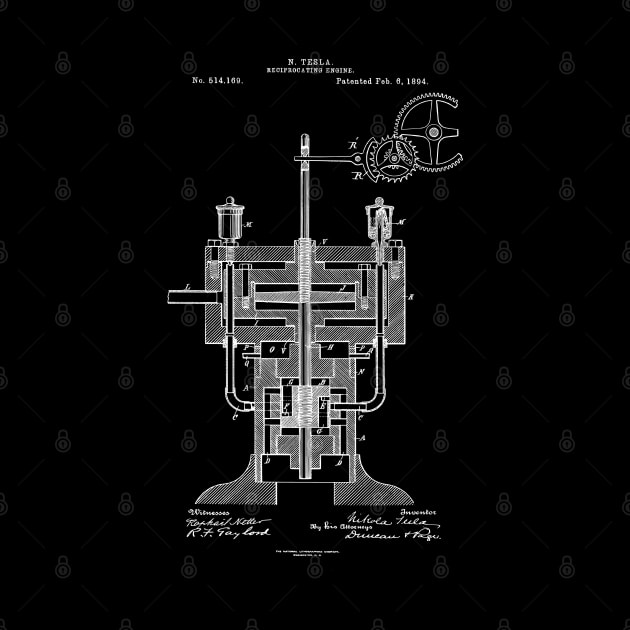 Tesla Oscillator Earthquake Machine Patent 1894 by MadebyDesign