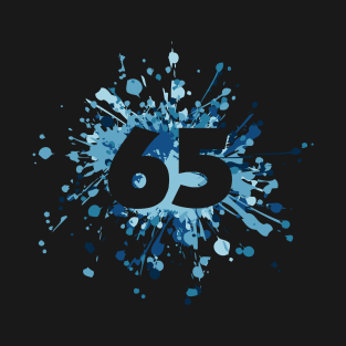 Number 65th Color Splash T-Shirt