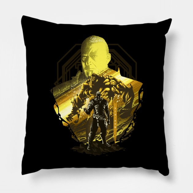 Dominant of Titan Pillow by HyperTwenty