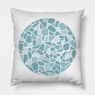 Mosaico Gaudi Azul Pillow