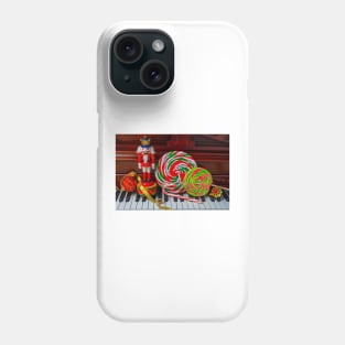 Nutcracker With Suckers On Pinao Phone Case