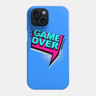 Game Over Retrowave Phone Case