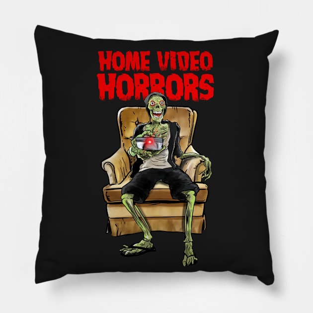 Home Video Horrors - Armchair Zombie Pillow by Home Video Horrors