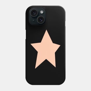 Star 4 Peach Fuzz Pantone Color of the Year 2024 Phone Case