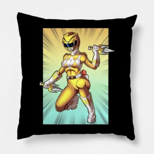 yellow ranger Pillow