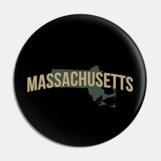 Massachusetts State Pin