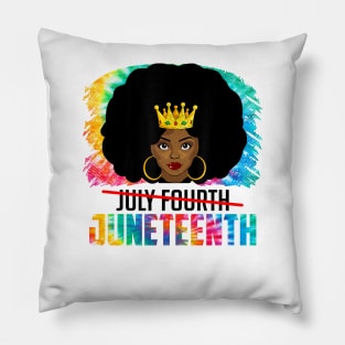 Juneteenth Freedom Day African American June 19th 1865 Pillow