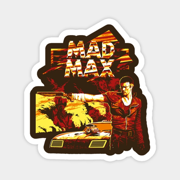 Mad Max Magnet by SerhiyKrykun