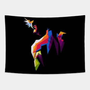 Flame of Passion: Rengoku Kyojuro-Inspired Anime Apparel Tapestry