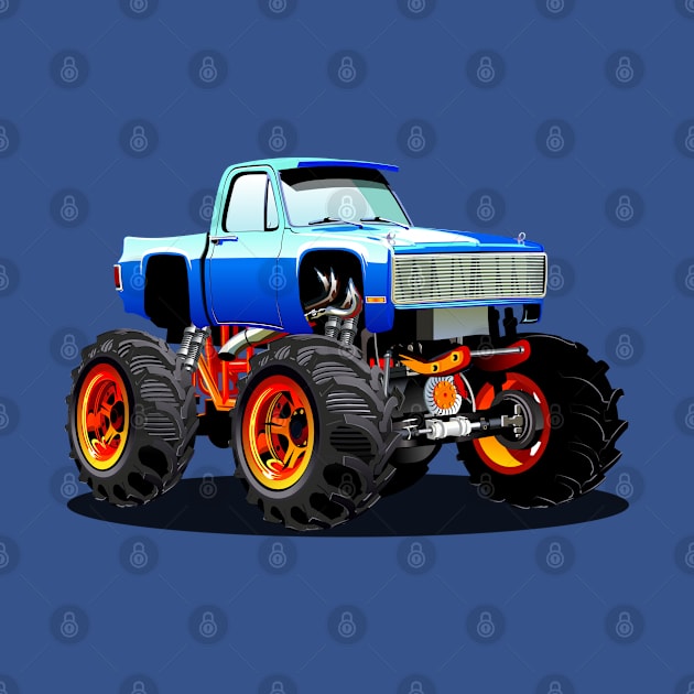 Cartoon Monster Truck by Mechanik