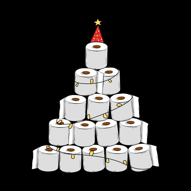 2020 X-mas Design with a Toilet Paper Christmas Tree by ErdnussbutterToast