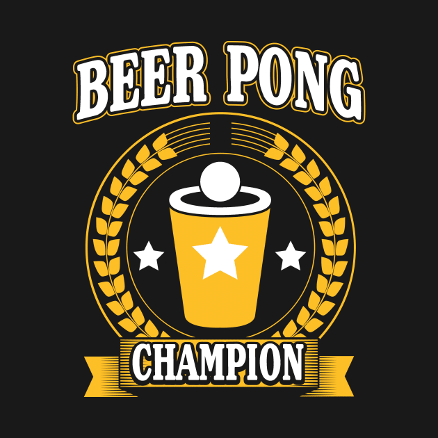 Beer pong champion by nektarinchen