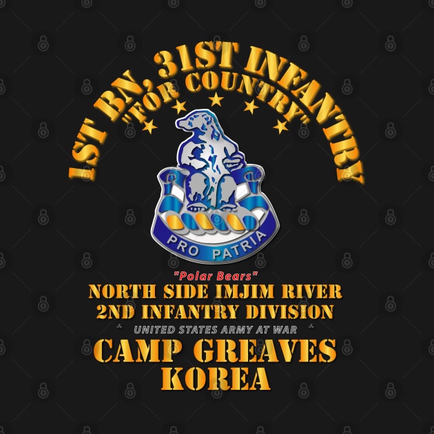 1st Bn 31st Infantry - Camp Greaves Korea - North Side Imjim River by twix123844