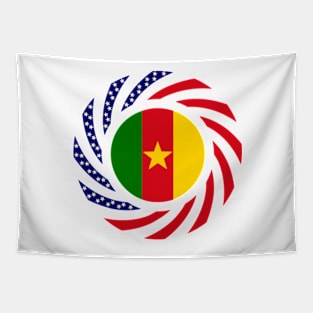 Cameroon American Multinational Patriot Flag Series 1.0 Tapestry