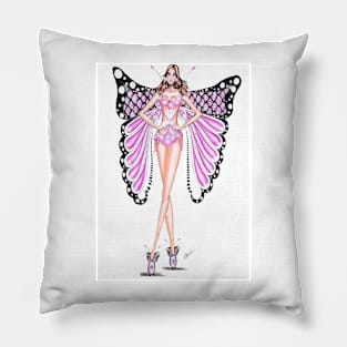 Angel in the town Pillow