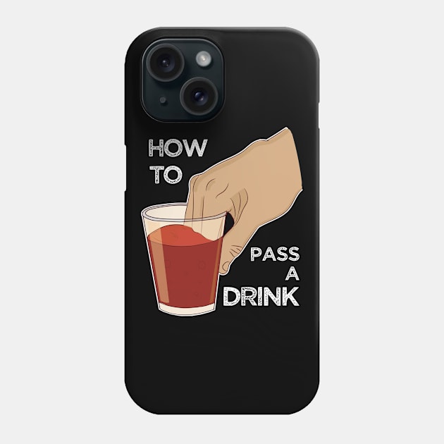 Can you pass my drink bro? Dipping fingers Funny Meme Phone Case by alltheprints