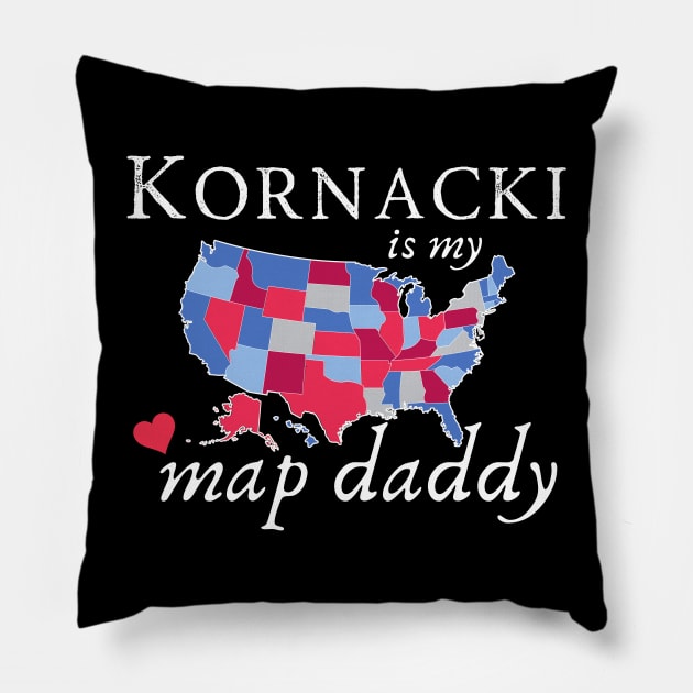 Kornacki is my Map Daddy Chartthrob Pillow by MalibuSun