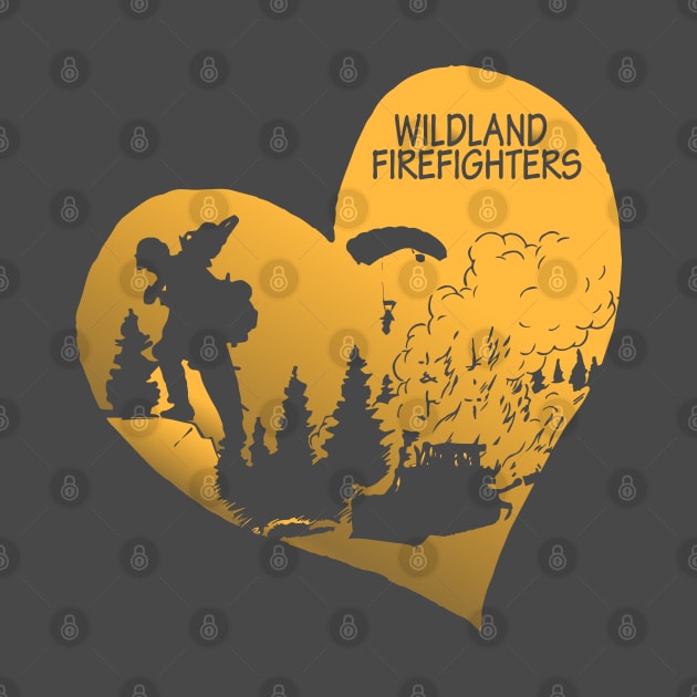 Wildland Firefighter Love by Firethreadz