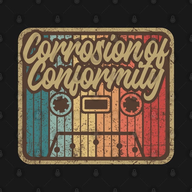 Corrosion of Conformity Vintage Cassette by penciltimes