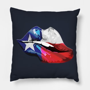 Sexy Texas Lips Pillow