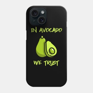 Avocado Funny Vegan Phone Case