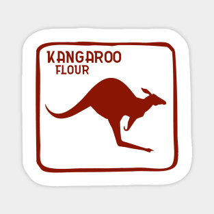 Kangaroo Dingo Flour Australia Souvenir Magnet