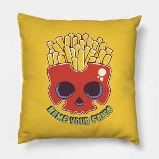 Poisoned Fries Pillow