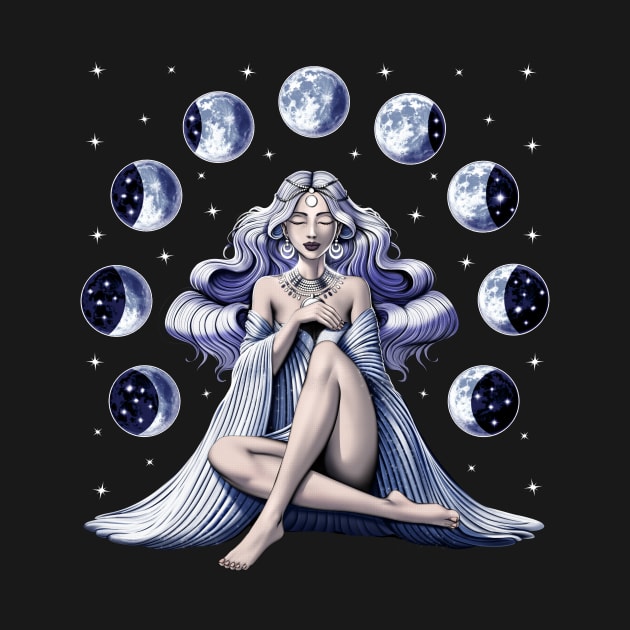 Moon Goddess by underheaven