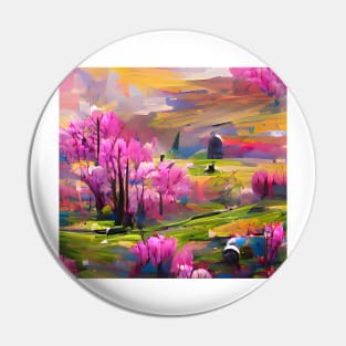 Colors of Spring Pin