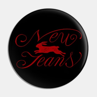 NewJeans Bunny New Jeans Pin