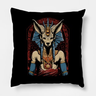 Anubis Ancient Egyptian God Pillow