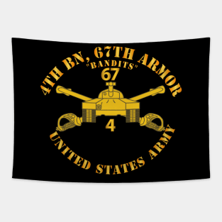 4th Bn 67th Armor - Armor Branch Tapestry